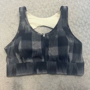 Varley Fay Zipper Front Sports Bra